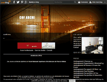 Tablet Screenshot of cof-archi.com